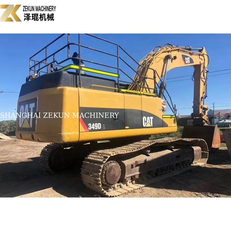 حفرة CAT 349E مستعملة 49 طن مع الطلاء الأصلي للبيع