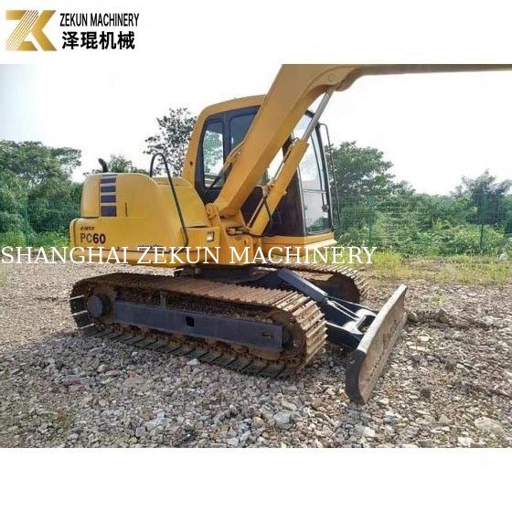 6200 كيلوغرام وزن الجهاز المستخدم كوماتسو PC60-7 الحفار من اليابان المضخة الهيدروليكية الأصلية