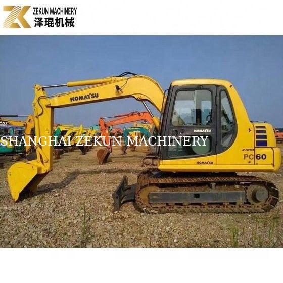6200 كيلوغرام وزن الجهاز المستخدم كوماتسو PC60-7 الحفار من اليابان المضخة الهيدروليكية الأصلية