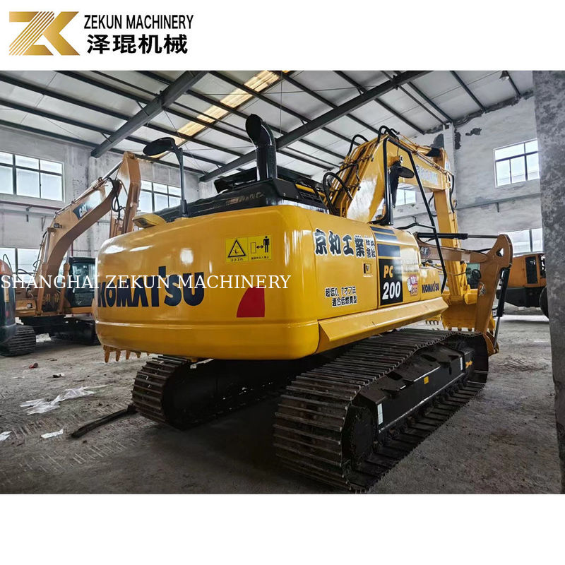 ساعات عمل منخفضة 2001-4000 كوماتسو PC200-8 حفرة الزحف المستعمل في حالة جيدة