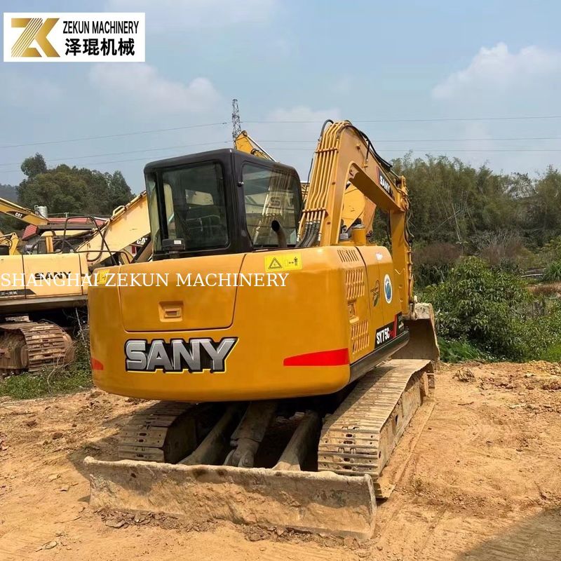 عام 2022 مستعمل 7.5T ساني 75C الحفارة SY75C-8 SY75C PRO حفر اليد الثانية