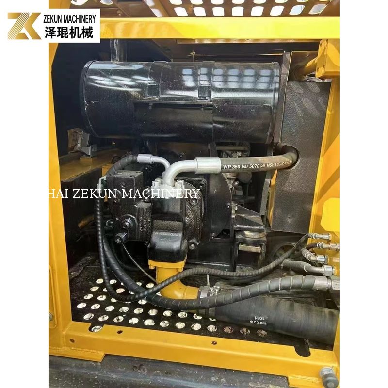 60.7KW ساني SY95 الحفرة 9 طن مستعمل حفر كوبوتا V3800DI-T-E3B المحرك