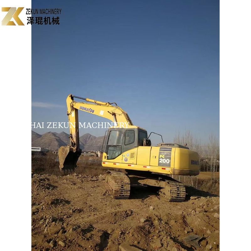 كوماتسو PC200-7 الحفرة الزحفية 20 طن تستخدم في عام 2015 لمعدات البناء