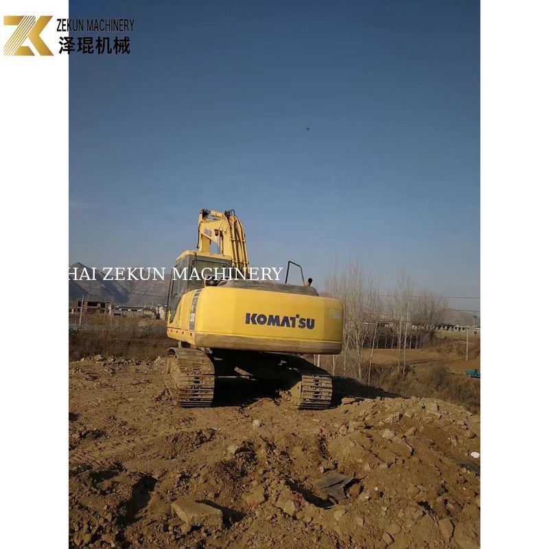 كوماتسو PC200-7 الحفرة الزحفية 20 طن تستخدم في عام 2015 لمعدات البناء