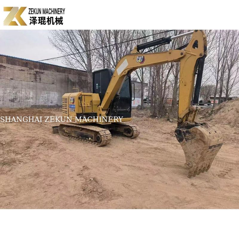 CAT 305.5E2 الحفرة الزحفية المستخدمة 5.5 طن مع الإبهام الهيدروليكي من كاتربيلر
