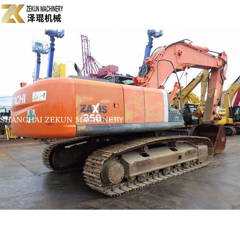 معدات البناء المستخدمة حفرة هيتاشي 350 ZX350K 35 طن مع محرك AA-6HK1X