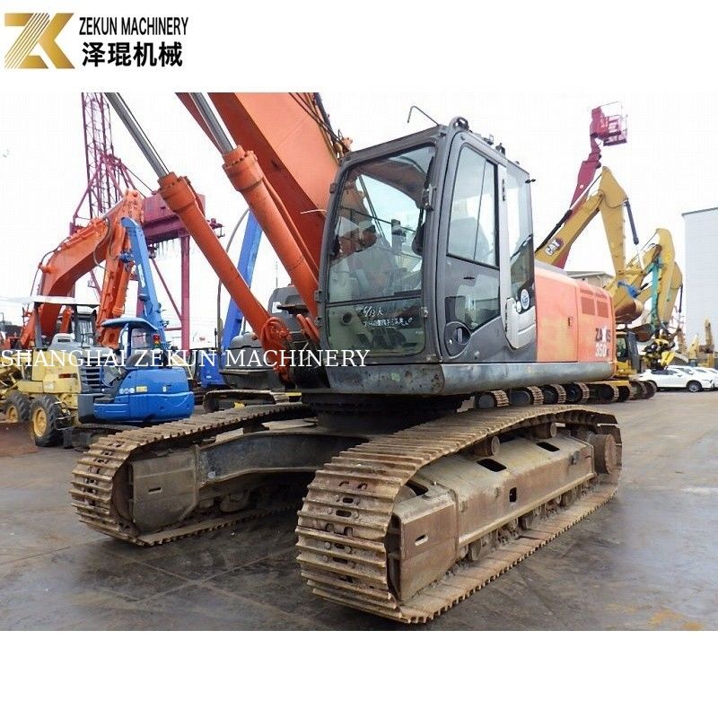معدات البناء المستخدمة حفرة هيتاشي 350 ZX350K 35 طن مع محرك AA-6HK1X