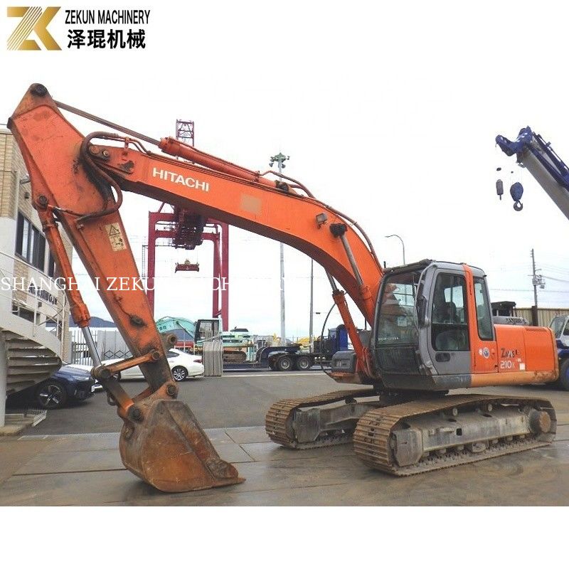 21 طن مستعمل هيتاشي زاكسيس 210 الحفرة ZX210 الحفرة الزحفية مع 1.0m3 سعة دلو