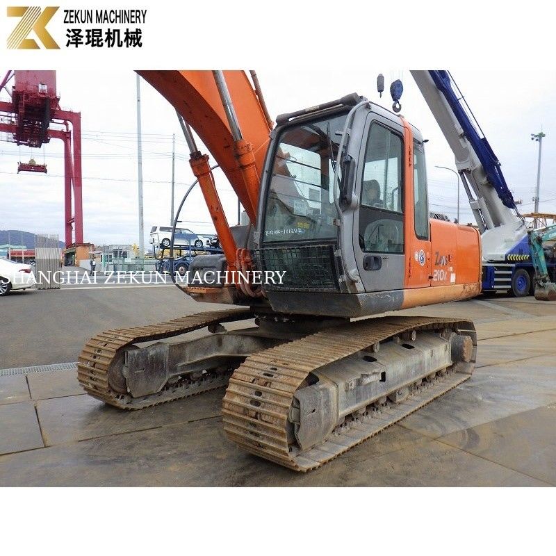 21 طن مستعمل هيتاشي زاكسيس 210 الحفرة ZX210 الحفرة الزحفية مع 1.0m3 سعة دلو