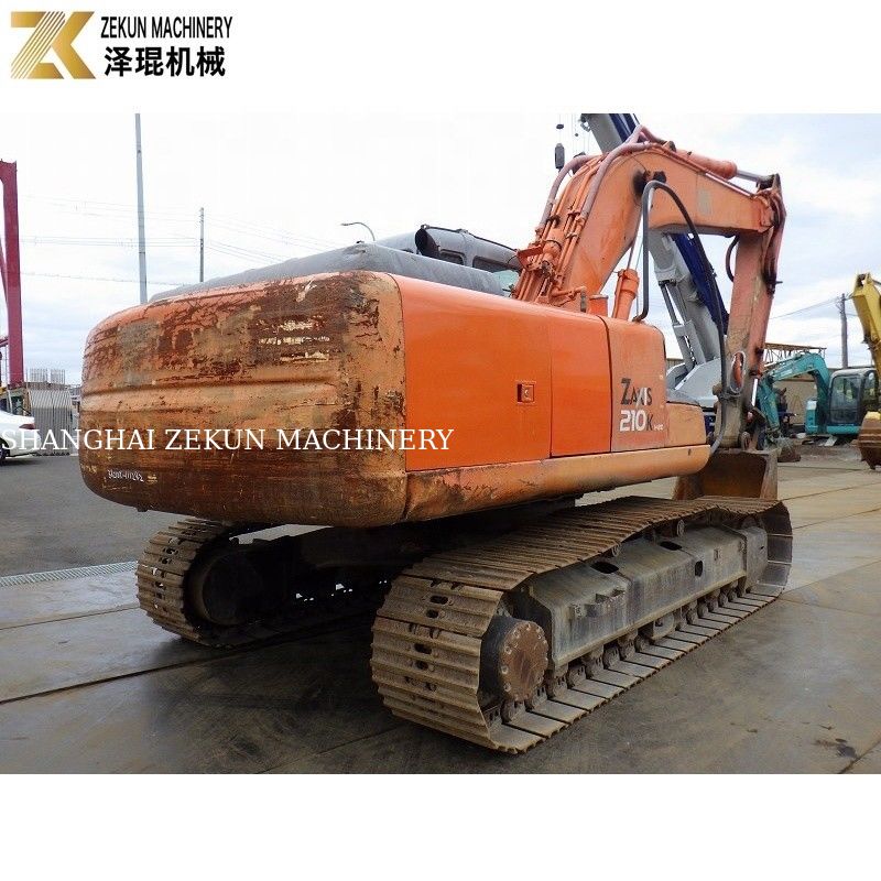 21 طن مستعمل هيتاشي زاكسيس 210 الحفرة ZX210 الحفرة الزحفية مع 1.0m3 سعة دلو