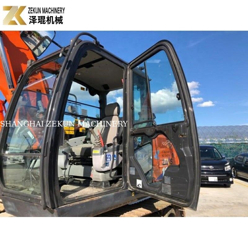 حفرة صغيرة مستعملة 12 طن حفرة هيتاشي ZX120 حفرة ZX120-6 مع محرك ISUZU