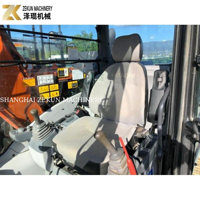 حفرة صغيرة مستعملة 12 طن حفرة هيتاشي ZX120 حفرة ZX120-6 مع محرك ISUZU