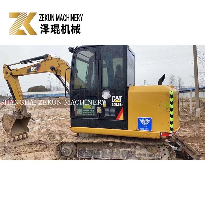 المستخدم CAT 305.5E2 الحفرة المصغرة تتبع 305.5 5380 كيلوغرام الجهاز الوزن 32 كيلوواط الطاقة
