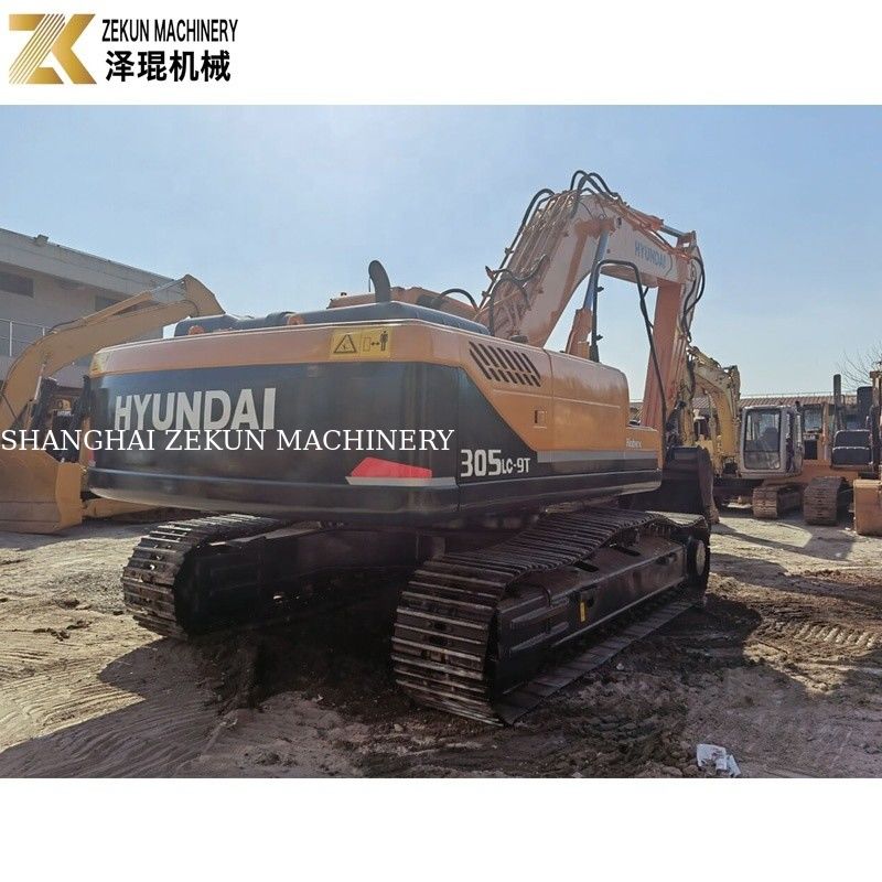 30 طن مستعمل هيونداي 305 الحفرة 305LC 305LC-9T من كوريا 1.4m3 دلو