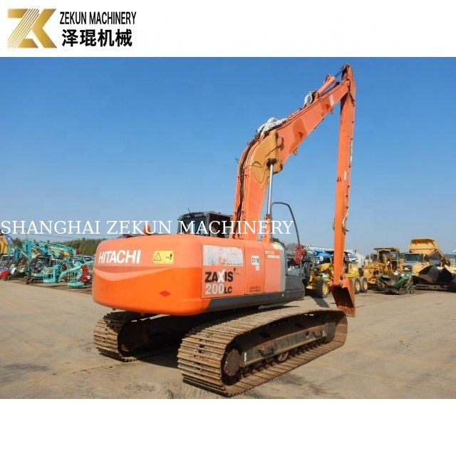 الحفرة الأصلية ZX200LC-3 ذراع طويلة 20T سعة وطول المدى