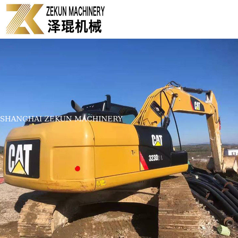 1.34m3 سعة الدلو المستخدمة Cat 323d2 الحفرة 323D2 لحفر البناء