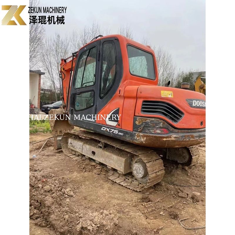 5 طن دوسان 55 حفارة DH55 استخدمت دوسان حفارة 0.175M3 دلو