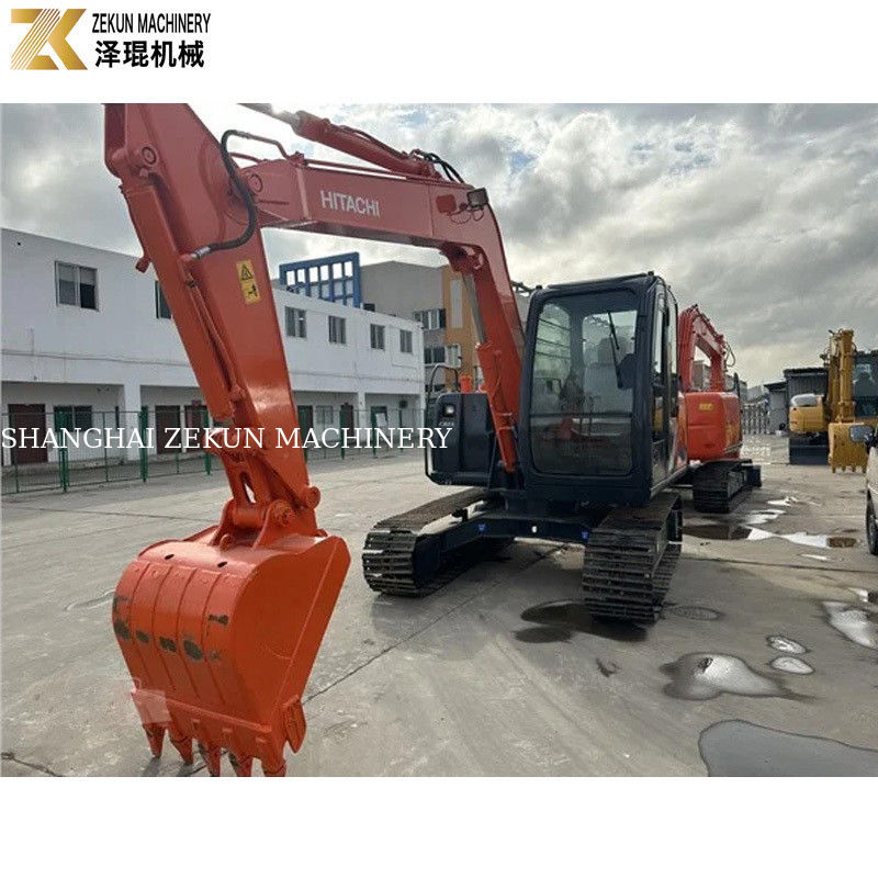 حفرة هيتاتشي ZX70 مستعملة بمحرك ISUZU ومضخة هيدروليكية أصلية في اليابان