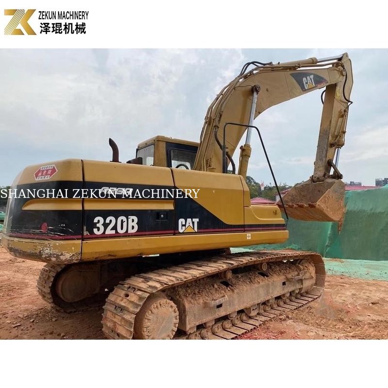 حفرة كراولر CAT320 مستعملة 20.6T مستوردة من اليابان طلاء أصلي
