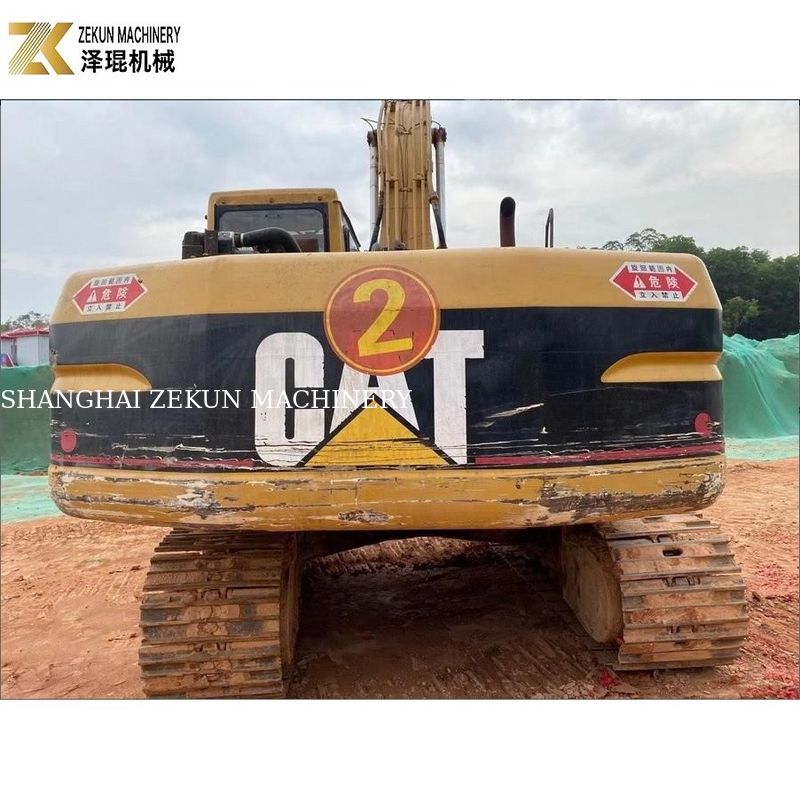 حفرة كراولر CAT320 مستعملة 20.6T مستوردة من اليابان طلاء أصلي