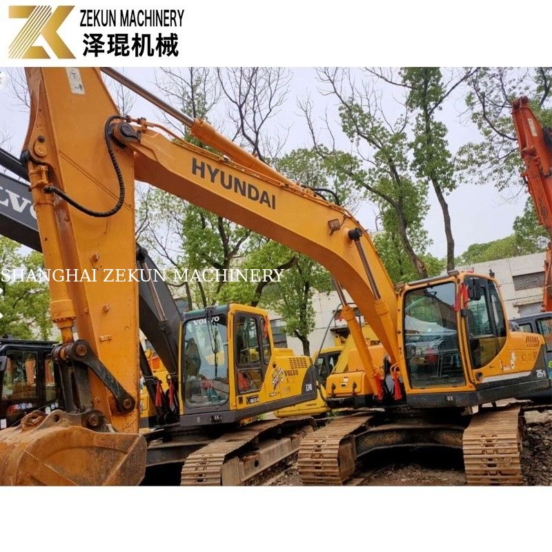 21 طن مستعمل هيونداي 215 حفارة R215-9 حفارات يدوية مع مضخة أصلية