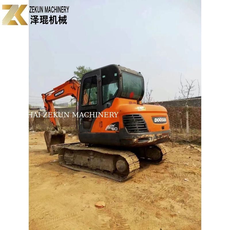 اليد الثانية دوسان DX60-7 DX60-9 6T حفر الزحف المستعمل من كوريا