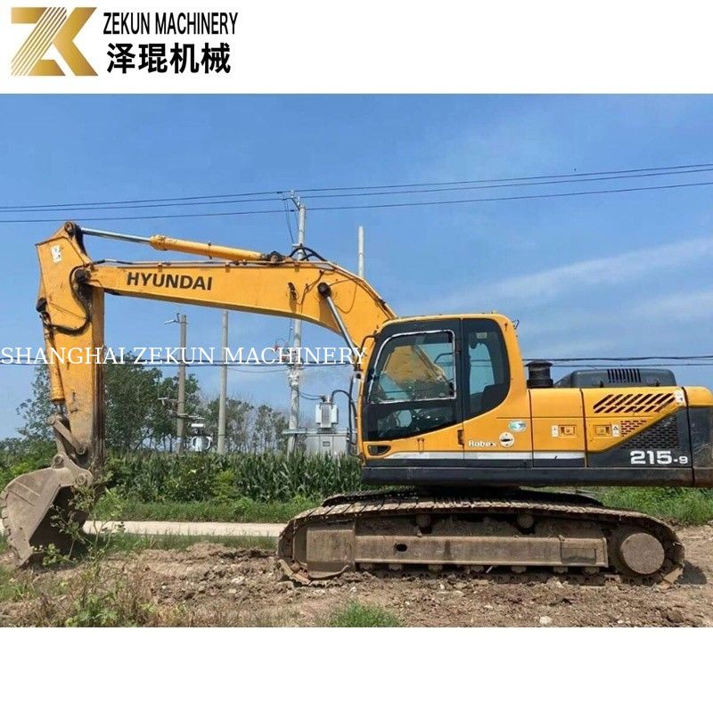 112 كيلوواط 2018 هيونداي R215 الحفارة 215-9 21.5 طن الحفارات المستخدمة