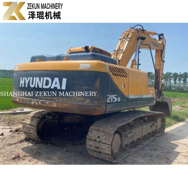 112 كيلوواط 2018 هيونداي R215 الحفارة 215-9 21.5 طن الحفارات المستخدمة
