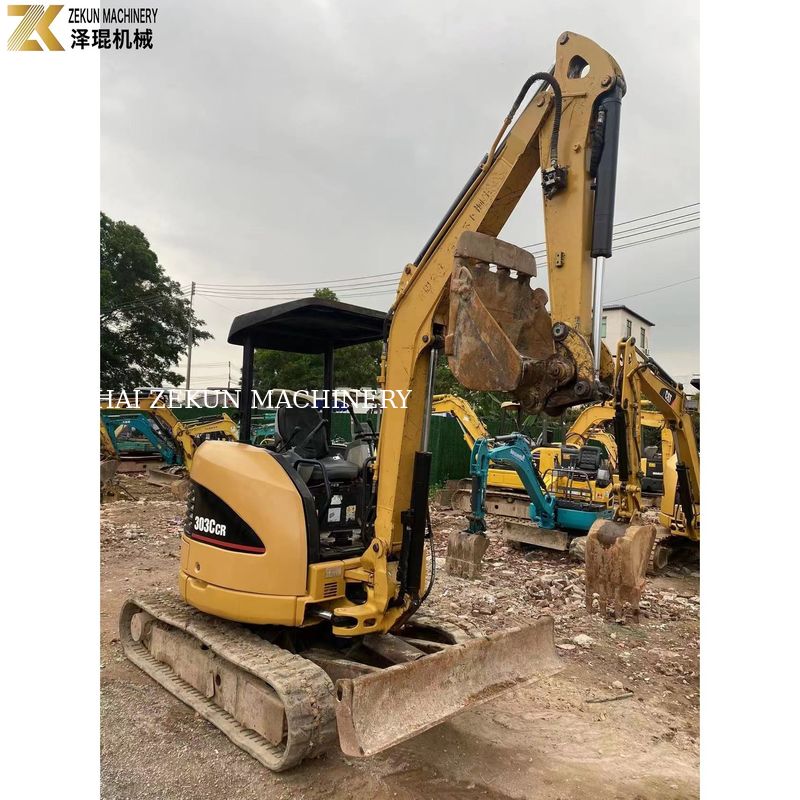 0.03M3 سعة دلو CAT303 CCR 303E حفرة صغيرة مستعملة لمتطلباتك