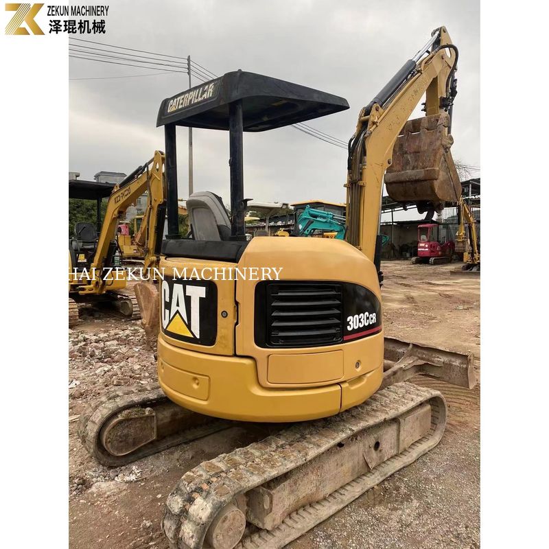 0.03M3 سعة دلو CAT303 CCR 303E حفرة صغيرة مستعملة لمتطلباتك