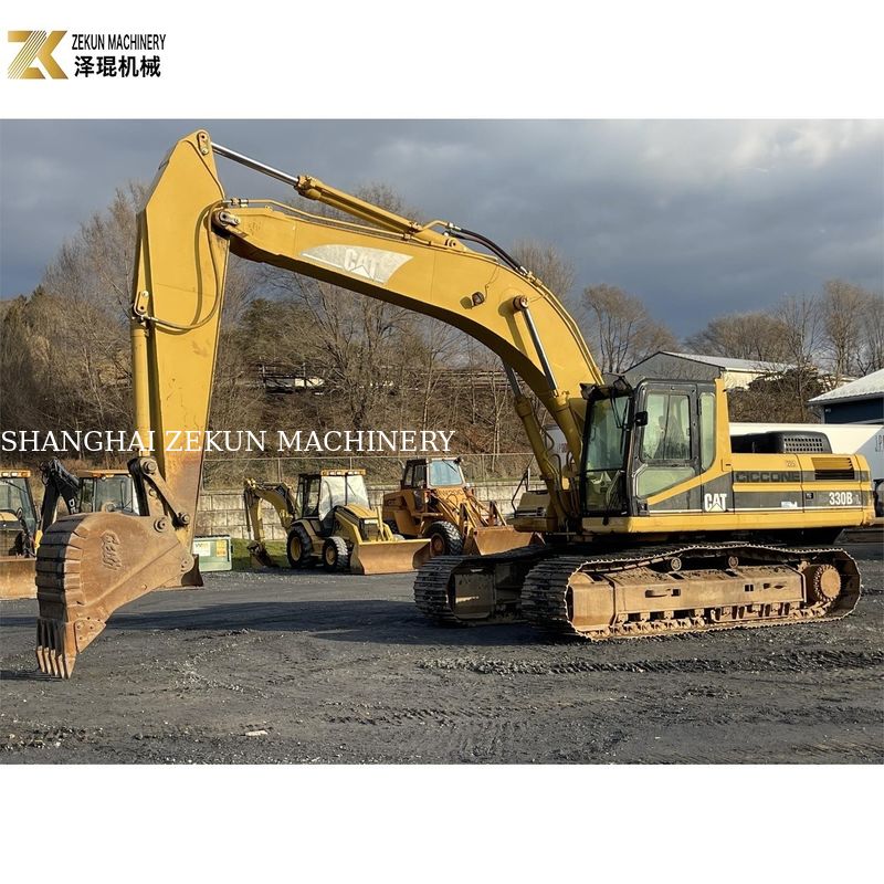 حفرة CAT 330BL اليابانية الصنع تستخدم مع 4001-6000 ساعة عمل وتنافسية