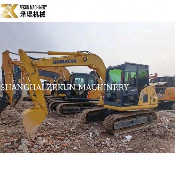 0.35m3 دلو مستعمل كوماتسو الحفرة PC 70 8 7T مستخدم كوماتسو الحفرة المصغرة