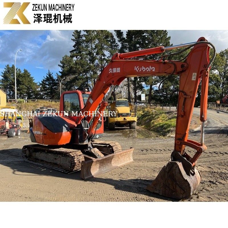 KX185 KX185-3 8 طن حفرة مصغرة Kubota 185 حفرة مستعملة