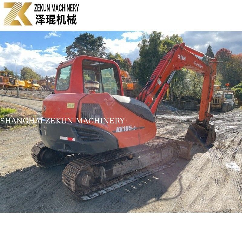 KX185 KX185-3 8 طن حفرة مصغرة Kubota 185 حفرة مستعملة