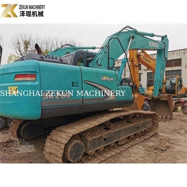التصميم الأصلي المستخدم Kobelco SK 200 200-8 حفرة يد ثانية زرقاء