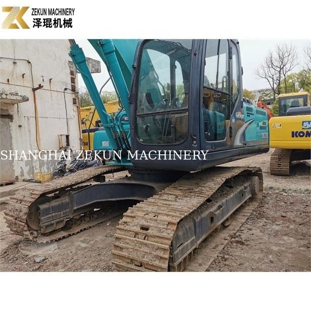 التصميم الأصلي المستخدم Kobelco SK 200 200-8 حفرة يد ثانية زرقاء