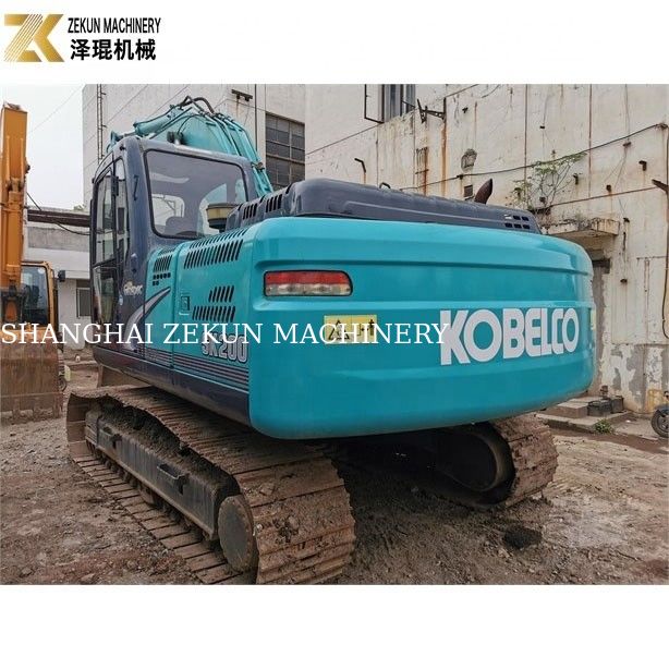 التصميم الأصلي المستخدم Kobelco SK 200 200-8 حفرة يد ثانية زرقاء