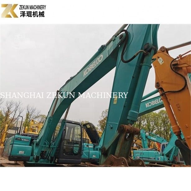 التصميم الأصلي المستخدم Kobelco SK 200 200-8 حفرة يد ثانية زرقاء
