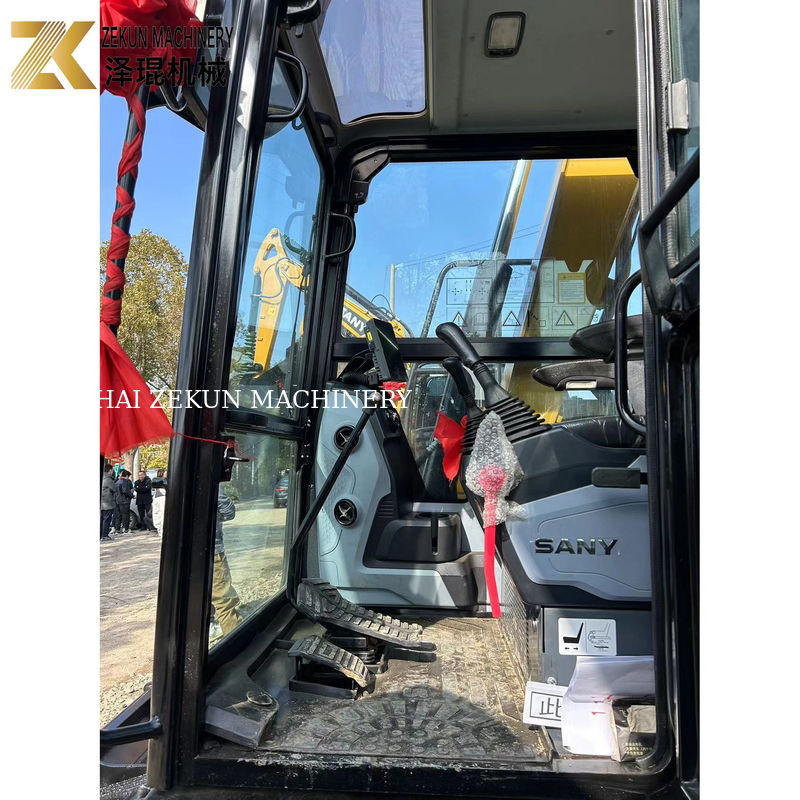 اليد الثانية ساني SY75C Pro 7.5 طن ميني كراولر حفر مع محرك ISUZU