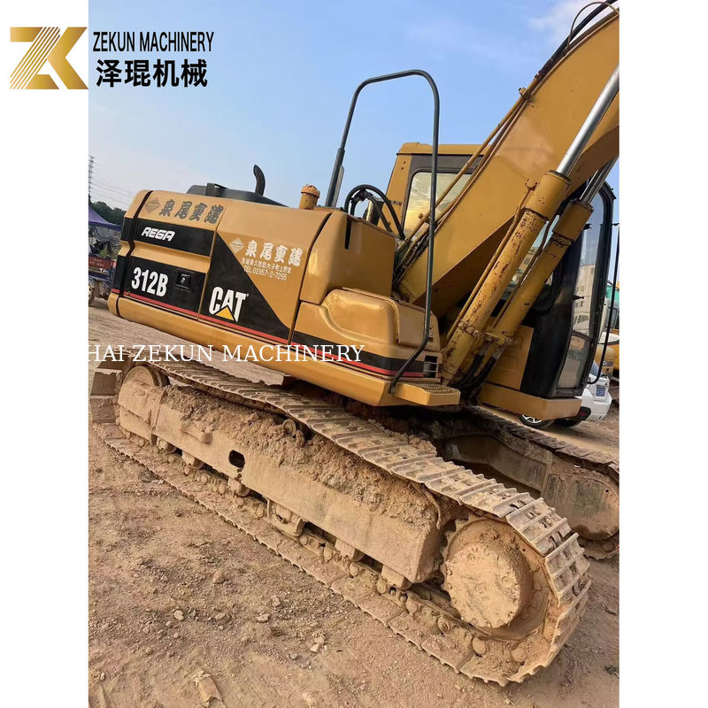 عام 2000 Cat 312B الحفرة المستخدمة 12 طن 63 كيلوواط حفرة يدوية