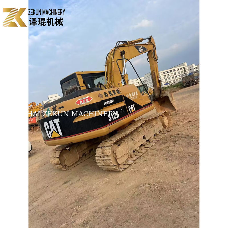 عام 2000 Cat 312B الحفرة المستخدمة 12 طن 63 كيلوواط حفرة يدوية