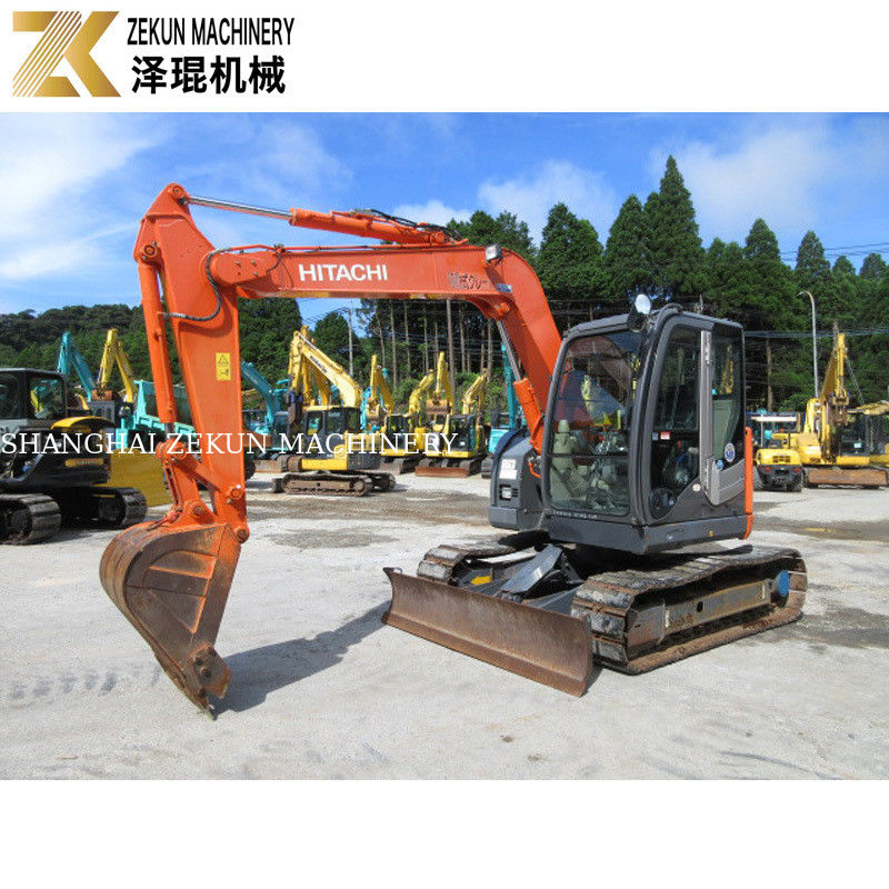 حفرة هيتاشي اليابانية المستعملة ZX 60 65 70 75 مع 2001-4000 ساعات عمل