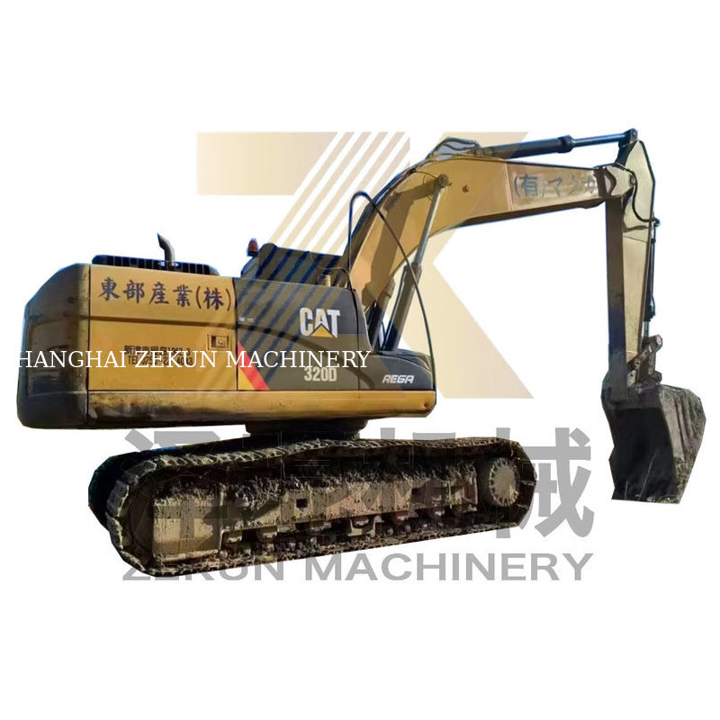 جيد 20 طن مستعمل CAT 320D 320DL حفر الزحام العائم 1.35m3 دلو