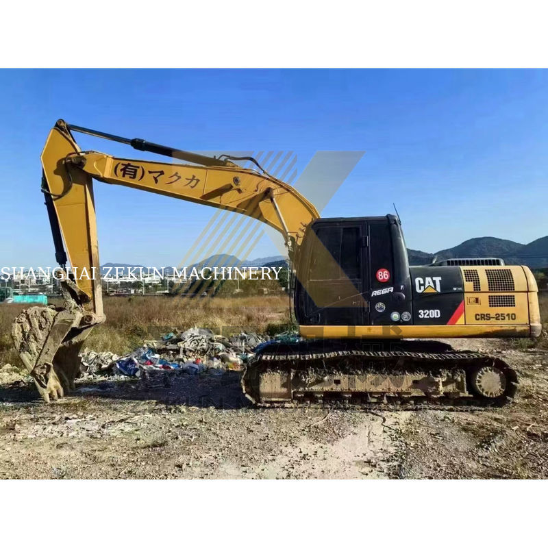 جيد 20 طن مستعمل CAT 320D 320DL حفر الزحام العائم 1.35m3 دلو