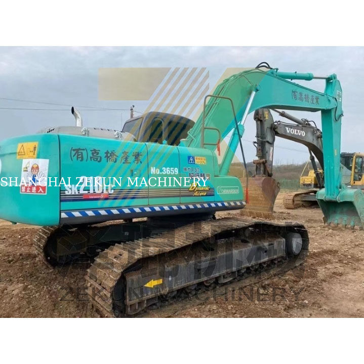 2007 سنة مستعملة SK210 SK210LC SK210-8 SK210-6 حفرة بمحرك اليابان