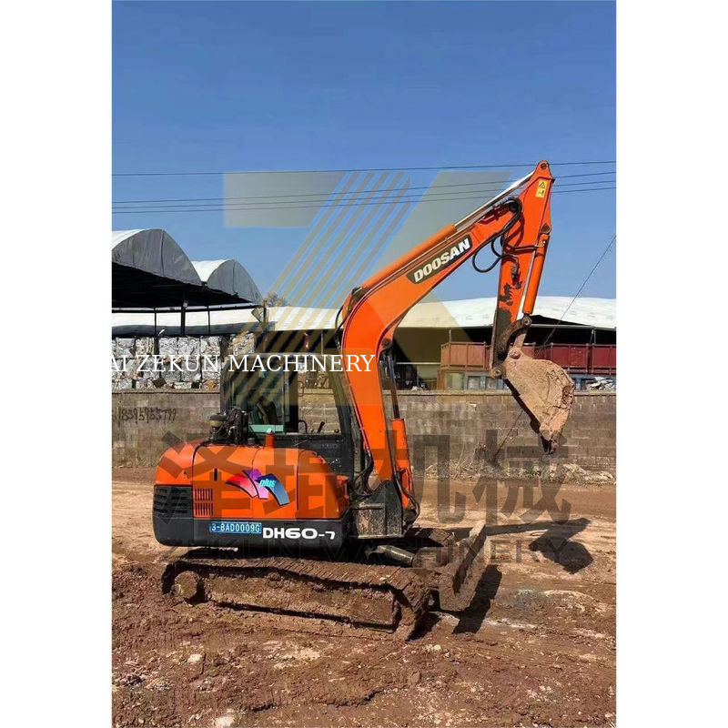 5500 كيلوغرام Doosan60-7 DH55/DH60-7/80-7 DH60/DH60-7 حفر مع 0-2000 ساعات عمل