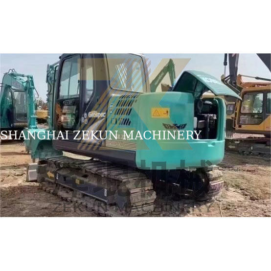 كوبيلكو SK75 مستعمل كوبيلكو حفر الحفر مع 0.38 سعة دلو وبأسعار معقولة