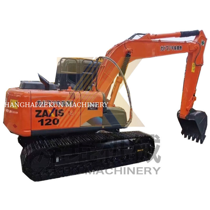 محرك الحفر النهائي هيتاشي ZX120 مع مضخة هيدروليكية و 0.81 م3 سعة دلو