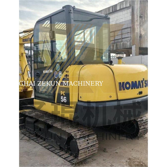 حفرة كوماتسو PC56 مستعملة بسعة 0.2m3 و 0-2000 ساعة عمل