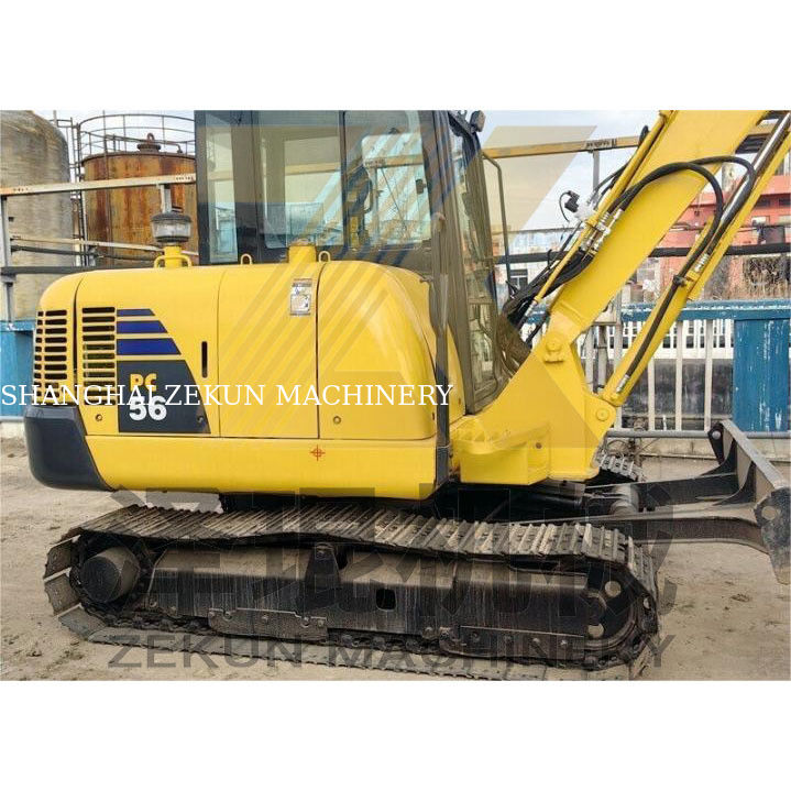 حفرة كوماتسو PC56 مستعملة بسعة 0.2m3 و 0-2000 ساعة عمل